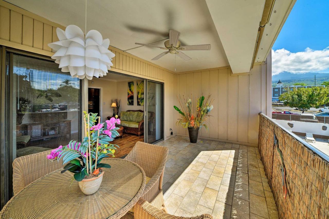 Downtown Air Conditioned Condo Walk To Beaches Kailua-Kona Dış mekan fotoğraf