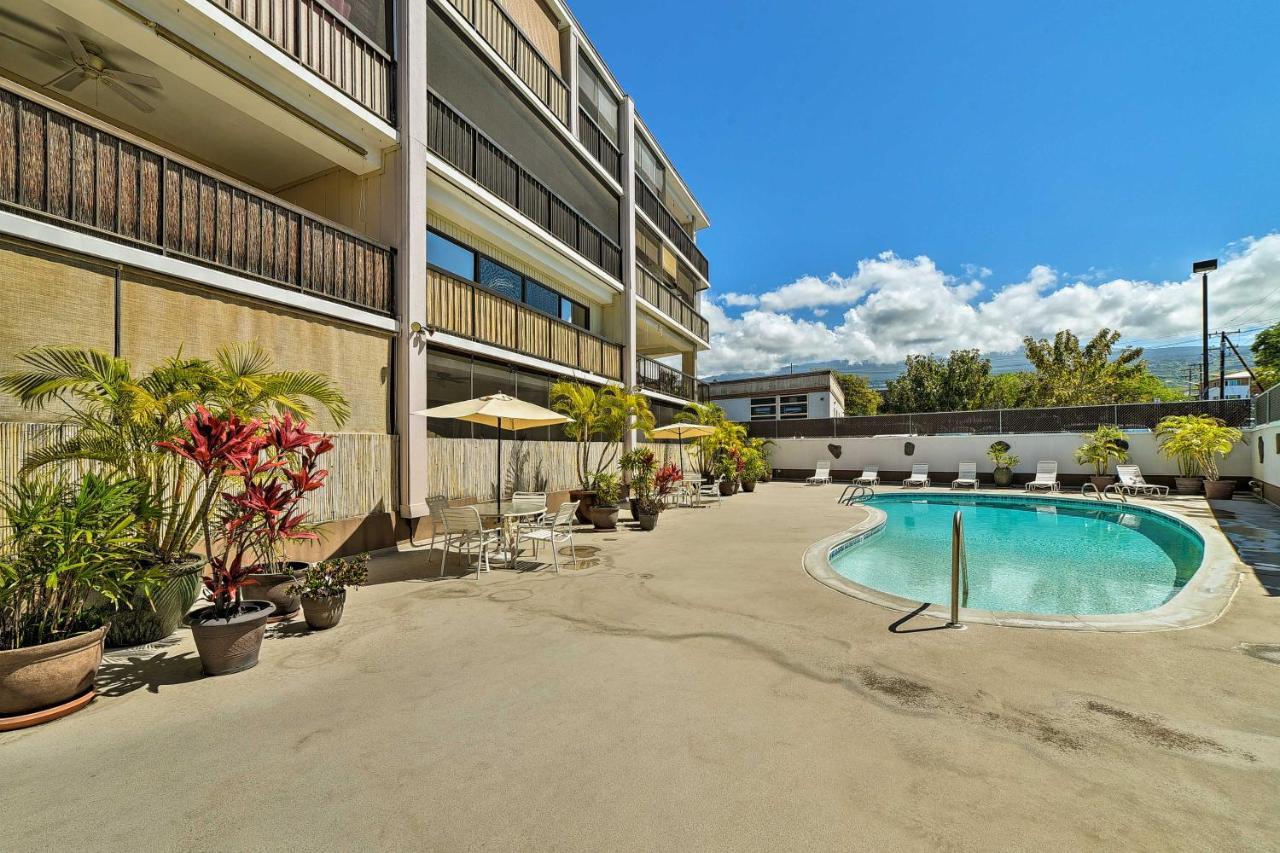 Downtown Air Conditioned Condo Walk To Beaches Kailua-Kona Dış mekan fotoğraf